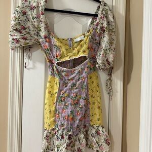 ASOS multi color dress size 0